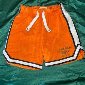 OshKosh B'gosh Orange Athletic Shorts with White Stripe